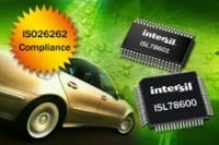 Intersil Introduces HEV & EV Li-Ion Battery Management Control Solution