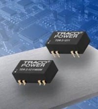 Power Gate Releases High Density 2 & 3W DC-DC Converters with Remote On/Off Control
