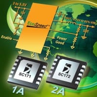 Semtech Expands EcoSpeed Regulator Platform with 1 and 2A Output Current Devices