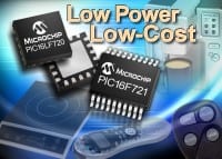 Microchip Expands 8-bit PIC Microcontroller Portfolio With New 20-pin Family