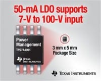 TI Introduces Wide-input Power Solutions with High-Voltage Protection