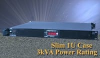Schaefer Introduces 3KVA Rackmount Inverter in 1U Package