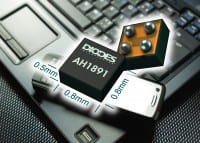 Diodes Inc. Introduces Small Dual Output Omnipolar Hall Effect Switch IC