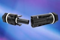 Amphenol Panel Mount PV Connector Features RADSOK Technology