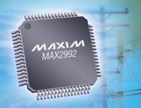 G3-PLC Chipset Complies with IEEE P1901.2 Prestandard for Smart Grid Communications