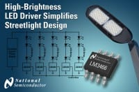 National Semiconductor High-Brightness LED Driver Simplifies Area-lighting Design