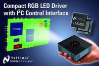 National Semi Introduces First 2A, Single Inductor RGB LED Driver for Portable Projectors
