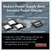 Fairchild Introduces Power Stage Dual Asymmetric MOSFETs