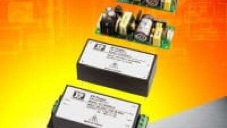 XP Power Releases Ultra Compact 15-40W Power Supplies with PCB or Chassis Mount Options