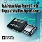 Analog Devices Dual Output 20V, 3A Switching Regulator Features High and Flat Conversion Efficiency