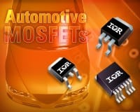 IR Introduces 40 to 200V Family of Automotive-qualified MOSFETs