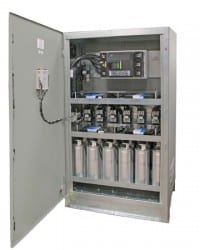Staco Energy Automatic PFC Bank Uses Microprocessor