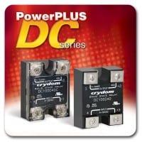 Crydom Announces Series of Panel Mounted High Current DC Output Solid State Relays