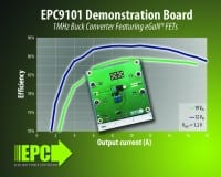 Efficient Power Conversion Introduces Buck Power Conversion Demonstration Board Featuring (eGaN) FETs