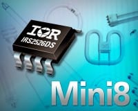 IR Introduces Mini8 Ballast Control IC for Lighting Applications