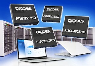 Industry’s Smallest Ultra-Thin Bus Switches from Diodes Incorporated Save Board Space
