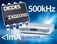Diodes Inc. MOSFET Controller Enables PSUs to Exceed Energy Star Efficiency Goals