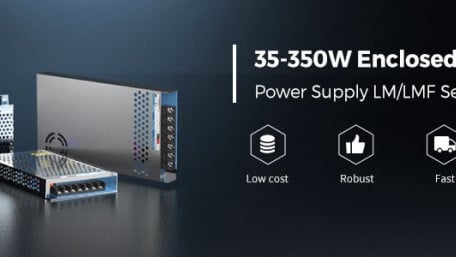 MORNSUN Introduces 35-350W Enclosed Power Supplies