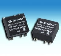 Minmax Power Announces MSGWI06 Series of 6W DC-DC Power Modules