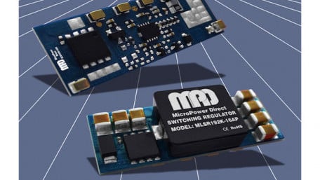 MLSR192K-16A Miniature Surface Mount 16A POL Switching Regulator