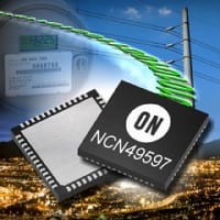 ON Semiconductor Introduces Power Line Carrier Modem SoC for Rapid Growth Smart Metering and Building Automation Markets