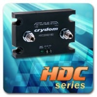 Crydom Announces New Series of High Current DC Output Contactors