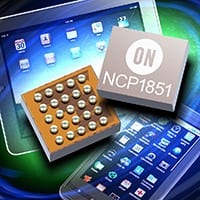 ON Semiconductor Introduces Fully Integrated Li-Ion Battery Charger