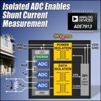 Fully Isolated A/D Converter Ensures Energy Meter Magnetic Immunity