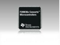 TI Infuses C2000 Concerto Dual-Core Microcontrollers: Higher Performance, Increased Memory and More I/Os in Smaller Package