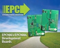 EPC Upgrades Development Boards Featuring Enhancement Mode eGaN FETs Using Dedicated Drivers from TI