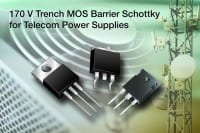 Vishay Intertechnology’s New 170 V TMBS Rectifiers for Telecom Power Supplies up to 80 A