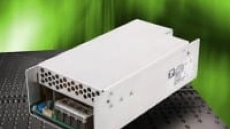 Rugged 350 W AC-DC Power Supplies Comply with SEMI-F47 Requirements