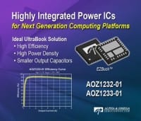 Alpha Omega Debuts Highly-Integrated Power ICs for Next Gen Computing Platforms