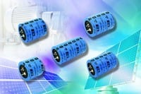 Vishay Introduces Snap-in Aluminum Capacitors for Solar Applications
