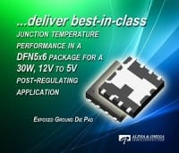 Alpha and Omega Semiconductor Launches New Ground Exposed Die Pad Power IC Platform