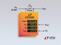 Linear’s Rail-to-Rail 80V Power Monitor Measures Current & Voltage with +/-0.75% Accuracy