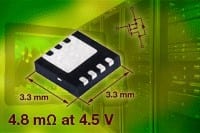 Vishay Launches 20V P-Channel MOSFET in 3.3 mm Square Package