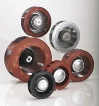 New ECOFIT Backward Curved Impellers for UPS, Variable Frequency Drives and Inverters
