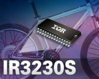 IR’s Three-Phase IR3230SPbF Gate Drive IC Simplifies eBike Design
