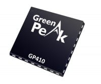 GreenPeak Launches GP410 ZigBee PRO Green Power Chip