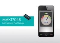 Micropower Fuel Gauge from Maxim Reduces Quiescent Current by 4x and Size by 3x