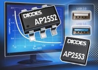 Power Switches from Diodes Inc. Increase Power Density in USB Port Protection Duties