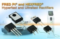 Vishay Adds 19 Automotive-Grade FRED Pt and HEXFRED Hyperfast and Ultrafast Rectifiers and Soft-Recovery Diodes