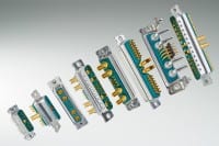 Non-Magnetic Combination D-Subminiature 40A Connectors for Medical Imaging Equipment