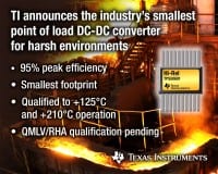 TI Claims Smallest Point-of-Load DC-DC Converters for Harsh Environments
