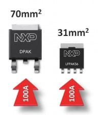 NXP Releases Automotive Power MOSFETs in LFPAK56