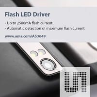 Intelligent LED Flash Driver Enables Brighter, Clearer Images from Mobile Phone Cameras
