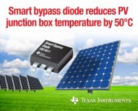 TI Introduces Smart Bypass Diode to Replace Conventional Schottky Devices