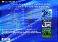 Micrel Unveils Triple-Output 2-Amp-Per-Output Synchronous Buck Regulator