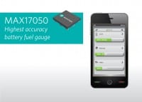 Highest-Accuracy Battery Fuel Gauge from Maxim Maximizes Battery Capacity